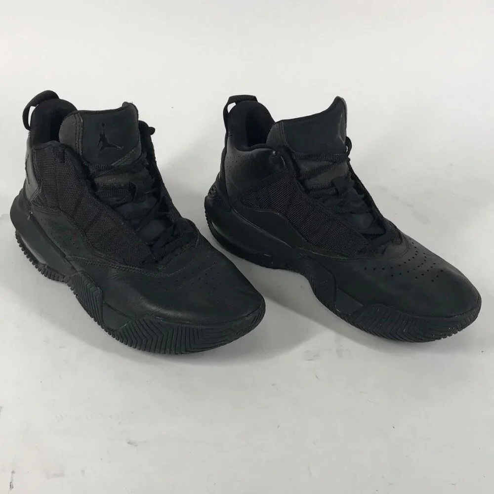 Size 9 - Jordan Stay Loyal Triple Black Limited Edition Men's Athletic Shoes